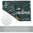 thumbnail image 7 of Blanket Gifts for Grandma, Grandma Birthday Gifts, Mother's Day Present for Grandma from Granddaughter, Grandchildren, We Love You Cozy Throw Blankets 50" x 60", 7 of 7