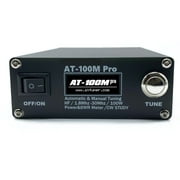 At100M Pro Antenna Tuner Supports Morse Exerciser Standing Wave Meter For Radio