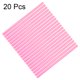 thumbnail image 3 of Barras de pegamento caliente de fusión 250mm x 11mm, compatibles con la mayoría de las pistolas de pegamento, perfectas para proyectos de manualidades y sellado, 20 piezas en rosa, 3 of 3