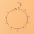 Gifts for Women 2024 New Anklet Cute Beads Satellite Chain Heart Boho Adjustable Anklets For