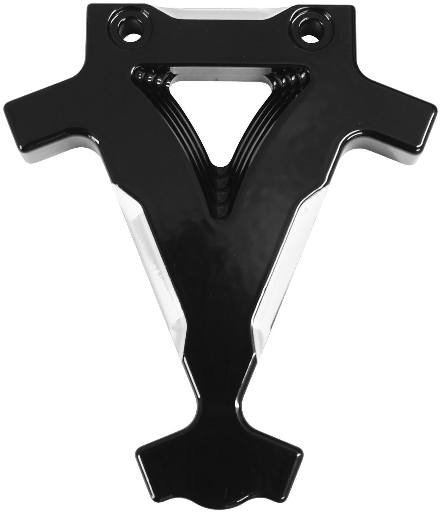 Biker's Choice Dual Dyna Coil Bracket Black Smooth Face 3791B