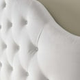 thumbnail image 7 of Modway Sovereign King Diamond Tufted Performance Velvet Headboard in White, 7 of 7