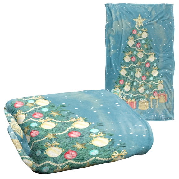 LOGOVISION Christmas Tree Silky Touch Super Soft Throw Blanket 36' x 58'