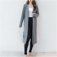 thumbnail image 5 of aidice Long Cardigans for Women Casual Long Sleeve Fitting Tops Fall Comfy Trendy Open Front Cardigans, 5 of 7