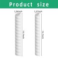 thumbnail image 5 of 4 PCS Tree Trunk Protector-2 Size Plastic Spiral Tree Guard-Tree Bark Protector Tube Wraps to Protect Young Plants from Deer Rabbit, 5 of 5