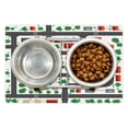 thumbnail image 1 of Architecture Pet Mat for Food and Water, Top View Composition of Roads Houses Trees City Planning Metropolis Scene, Non-Slip Rubber Mat for Dogs and Cats, 18" X 12", by Ambesonne, 1 of 2