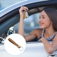 thumbnail image 6 of Uxcell Leather Keychain Key Ring Chain Ring Universally Key Holder Accessories for Men and Women Dark Brown 2 Pack, 6 of 6