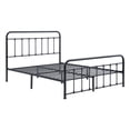 thumbnail image 4 of Lexicon Fawn Queen Metal Platform Bed in Black, 4 of 6