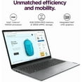thumbnail image 3 of Lenovo Ideapad 1 15.6 inch HD Laptop, Intel Celeron N4500 Processor, 12GB DDR4 Memory, 128GB eMMC + 512GB SSD, One-year Office 365, Windows 11 Home in S Mode, Cloud Grey + Tigology Accessories, 3 of 7