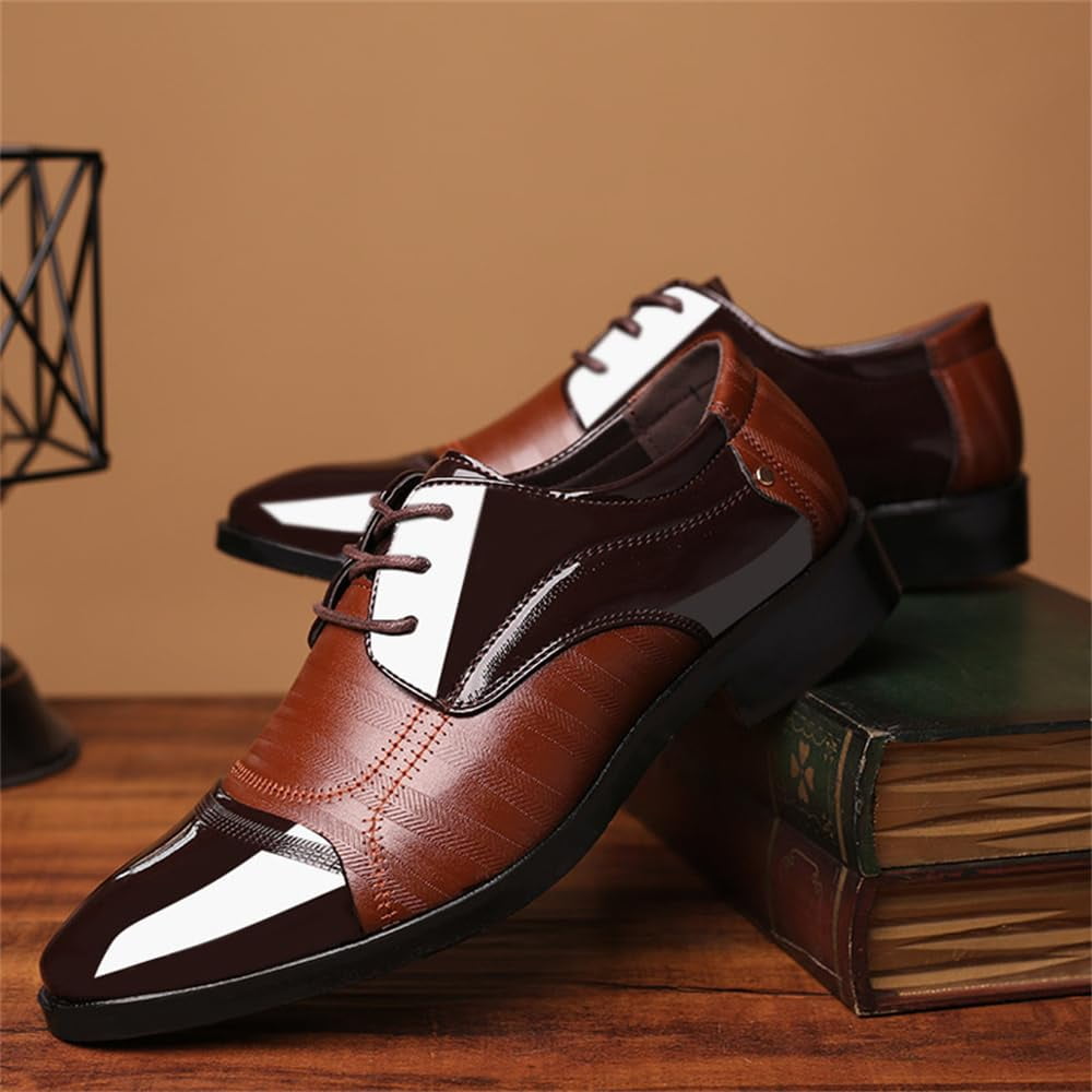 Mens Dress Shoes Formal Business Oxfords Comfortable Office  display picture 2