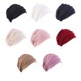 thumbnail image 4 of Qarigey Diadema de cáncer para mujer, elástica, talla única, se adapta a la mayoría de los regalos de moda Sombreros Taro Púrpura, 4 of 6