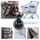 thumbnail image 5 of Soidarity Rueda giratoria para bicicleta plegable, tija de sillín de 25-44mm, rueda de seguridad, reemplazo de actualización, suministros de Ciclismo Negro METRO, 5 of 6