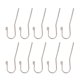 thumbnail image 1 of Gancho de labio Dental de acero inoxidable, herramienta de odontología, suministro de instrumentos de dentista, 10 Uds., 1 of 8