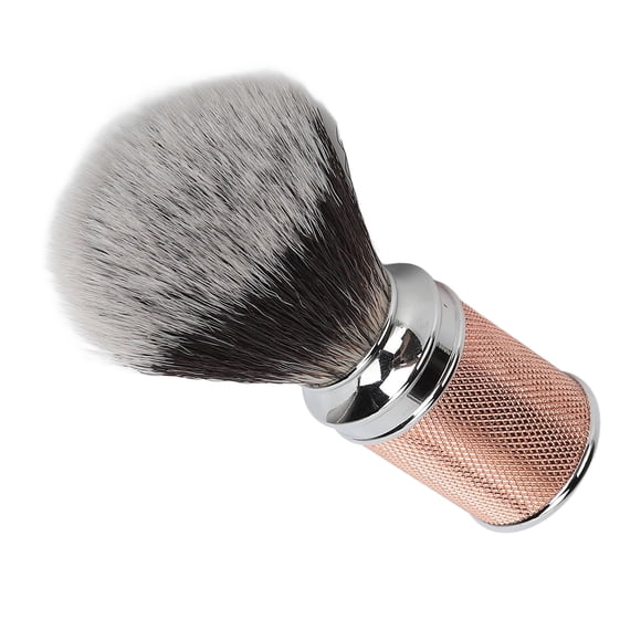 Synthetic Beard Foaming Brush ,Nylon Beard Foaming Brush Curved Handle Cleaning Synthetic Lather Beard Foaming Brush