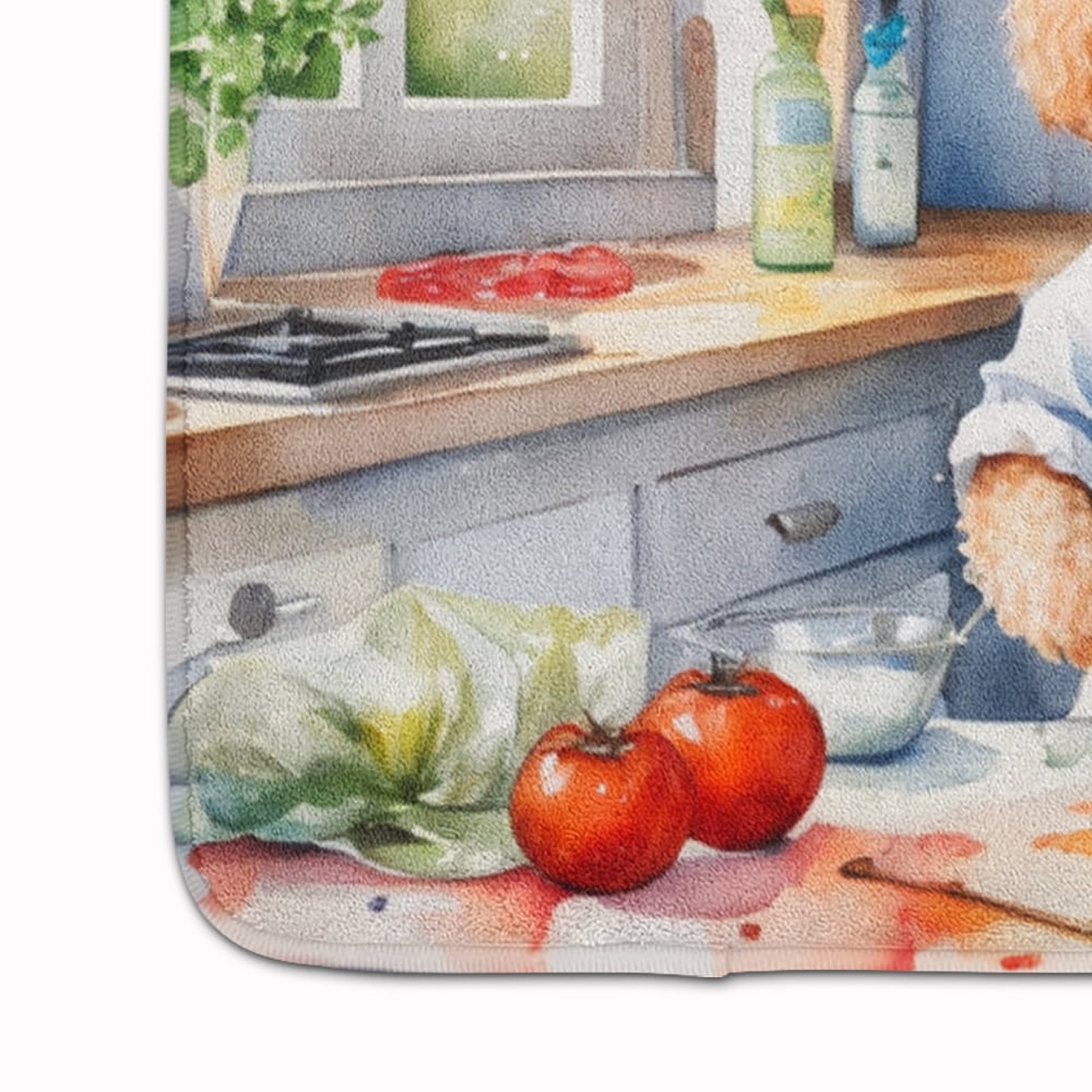 Yorkie Yorkshire Terrier The Chef Memory Foam Kitchen Mat