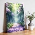 thumbnail image 3 of Canvas Wall Art Forest Canvas Art Print Flowers Pictures Wall Decor for Living Room Bedroom Artwork Decorations Stretched Framed Ready to Hang 8"x10", 3 of 9