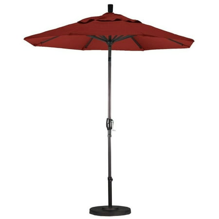 California Umbrella 7.5' Patio Umbrella in Brick