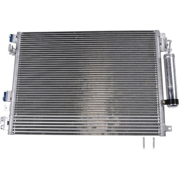 A/C Condenser and Receiver Drier Assembly - Compatible with 2005 - 2010, 2012 - 2021 Chrysler 300 6.4L V8 2006 2007 2008 2009 2013 2014 2015 2016 2017 2018 2019 2020