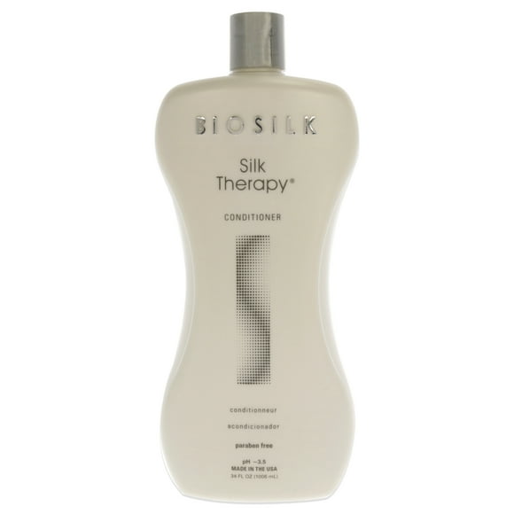 Acondicionador Silk Therapy de Biosilk para unisex - Acondicionador de 34 oz Biosilk Biosilk Silk Therapy Conditioner Acondicionador Unisex 34oz