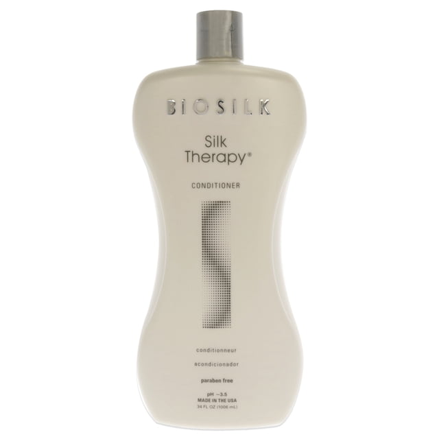 Acondicionador Silk Therapy de Biosilk para unisex - Acondicionador de 34 oz Biosilk Biosilk Silk Therapy Conditioner Acondicionador Unisex 34oz