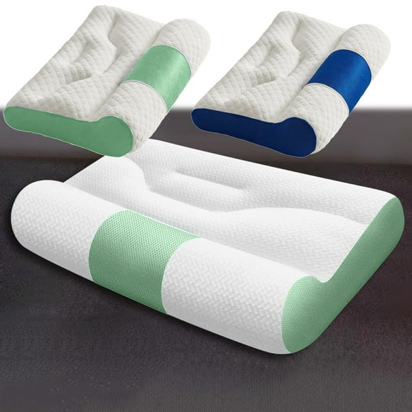 Deals of The Day! Gspmoly Cervical Pillow for Neck Pain Relief Foam Pillows Neck Pillow for Sleeping Sides Sleeper Pillows for Adults Ergonomic Pillow for Side Deals of The Day