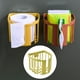 thumbnail image 3 of Portar de papel higiénico Baoblaze montado en pared amarillo, 3 of 8