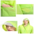 thumbnail image 3 of Imperméable Portable Eva Voyage Extérieur Transparent Ponchos de Pluie à Capuche, 3 of 4
