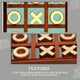 thumbnail image 4 of 1 juego de mesa de madera XO, ajedrez de madera XO, juguete interactivo, juguete educativo para niños., 4 of 6