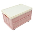thumbnail image 4 of BESTYASH Stackable Trunk Crate Pink Waterproof Shoe Storage 1Pack, 4 of 7
