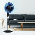 thumbnail image 6 of Vie Air 16 Inch 3 Speed Oscillating Stand Fan with Remote Control in Black, 6 of 6
