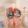 thumbnail image 4 of Walnut Bookstore Miniature Resin Decoration Ornament For Home,Decoration*1 Clearance, 4 of 5