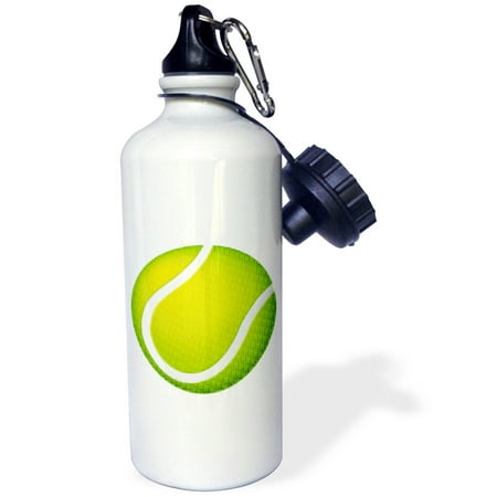 - 3dRose Tennis Typed Text Background, Sports Water Bottle, 21oz