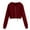 Wine Womens Zip Up Hoodies Clearance, variant on BSDJILFG Cropped Hoodies Women Zip Up Workout Sweatshirt Juniors Athletic Y2K Cardigan Jacket with Hood Drawstring Sales