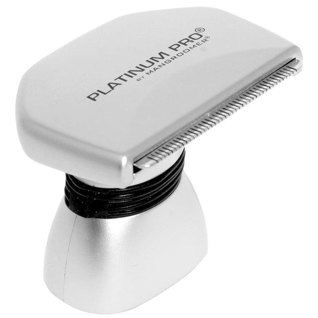 Maquinilla de afeitar para espalda Platinum Pro MANGROOMER con cuchilla de 4,5 cm