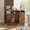Retro color, variant on 48 Inch Large Dog Crate Furniture, Farmhouse Wooden Dog Kennel Furniture with Dog Bowl & 6 Storage Drawers, Heavy Duty Dog Cage End Table for Large Medium Small Dogs, White