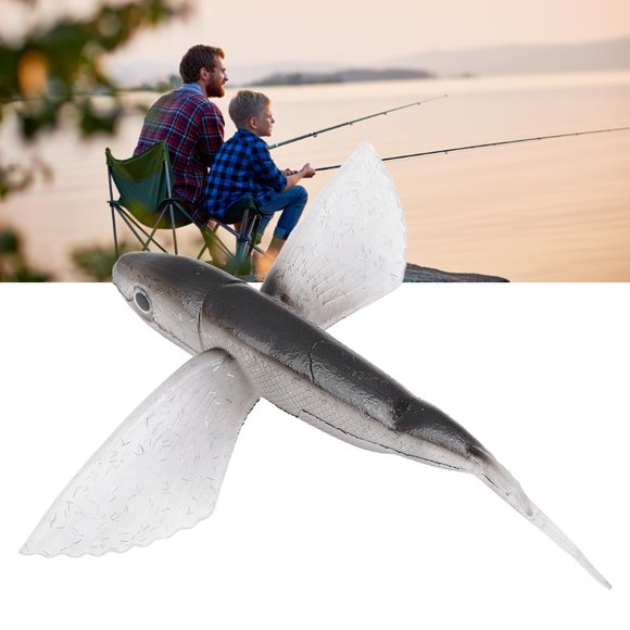 LYUMO Flying Fish Lure, Shining Fishing Bait For Boat Fishing