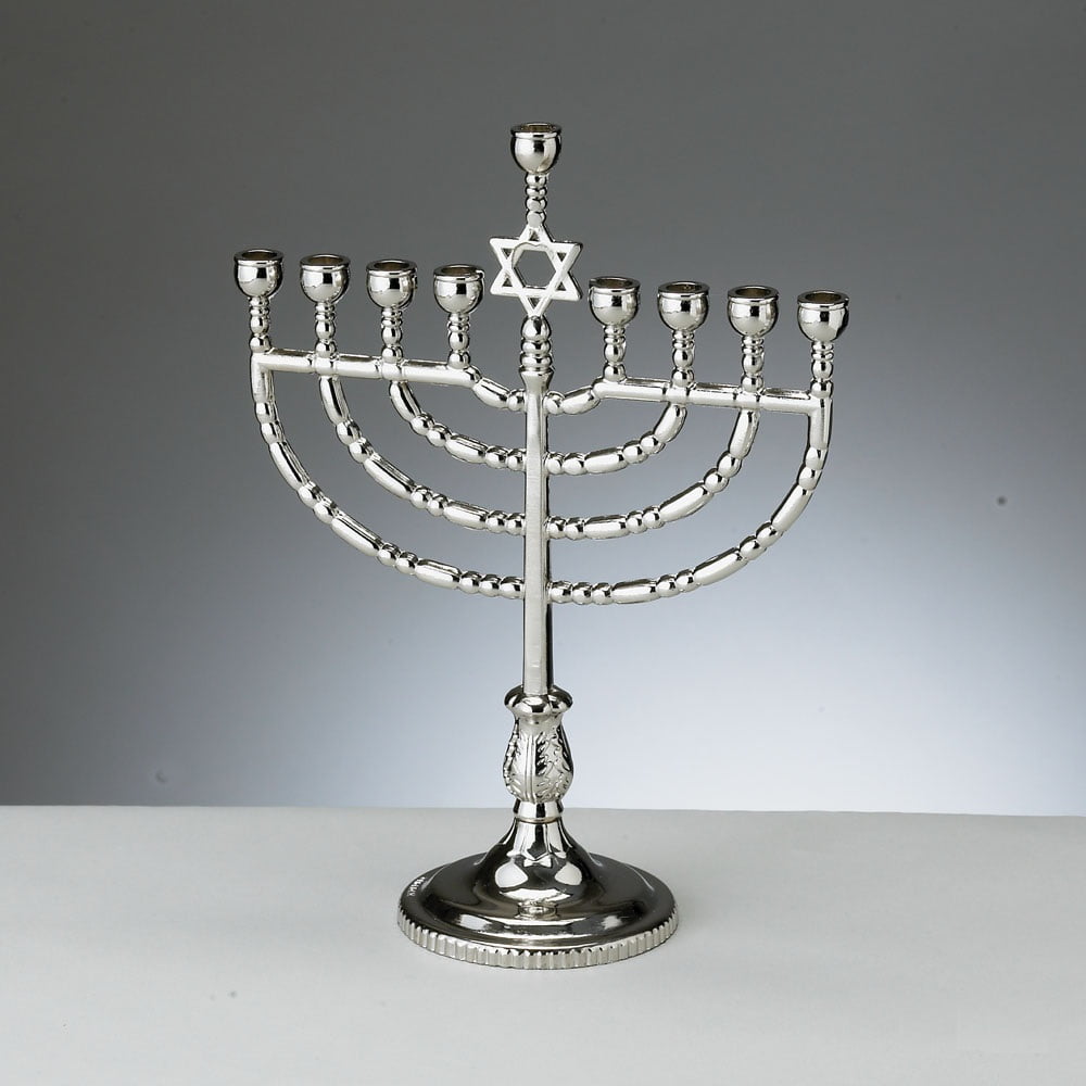 Rite Lite 8.5" Traditional Style Hanukkah Menorah with
