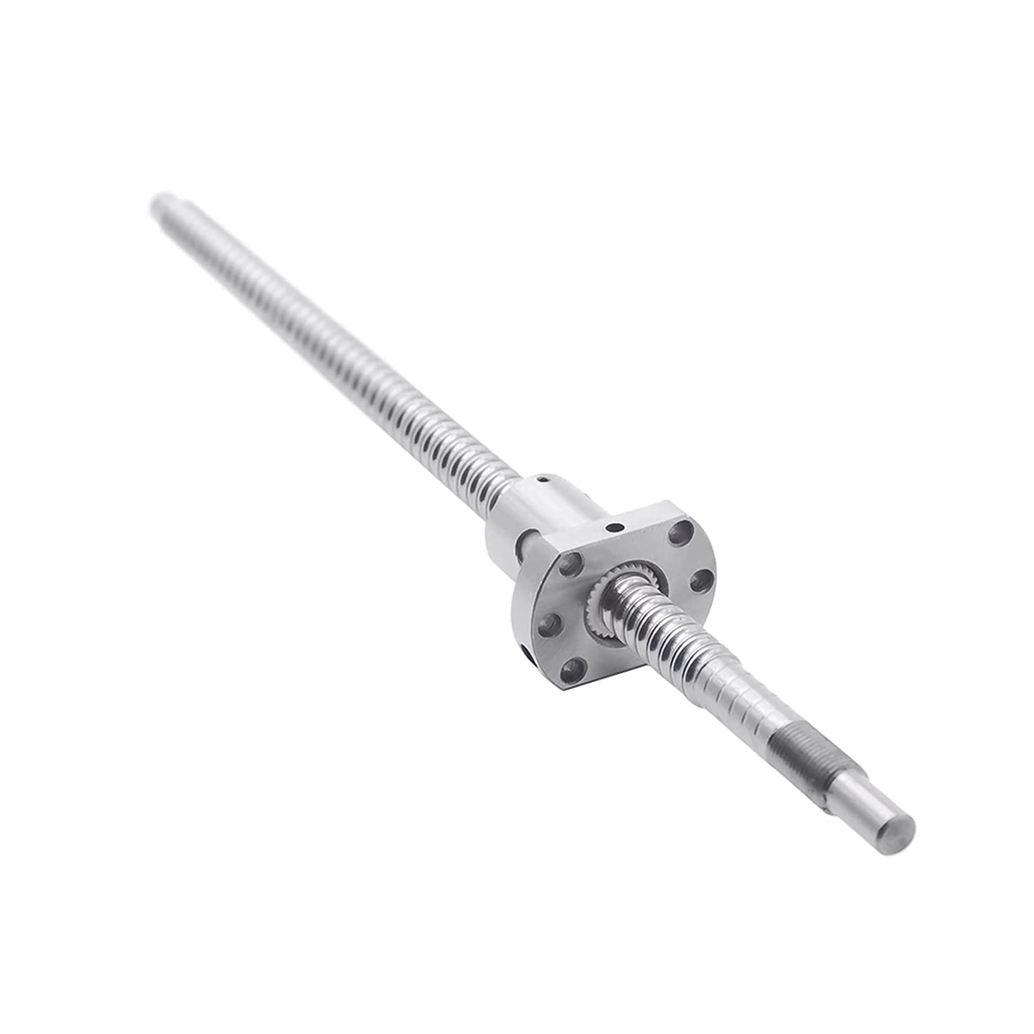 650mm Ball Screw SFU1204 Diameter 12mm,4mm Pitch with Metal Ball Screw Nut for DIY,3D Printers