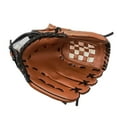 thumbnail image 4 of yotijar Baseball Fielding Glove Thicken Softball for Adults Women Men Brown 30cmx21cm, 4 of 7