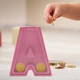 thumbnail image 4 of Miangastore Tirelire Transparente Alphabet Anglais Boîte à Argent pour Adultes Enfants, 4 of 8