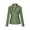 Green, variant on Women's Faux Leather Jacket Zip Up Slim Fit Moto Biker Leather Jacket for Women Fall Winter