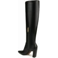 thumbnail image 3 of Franco Sarto Women's Bowman Knee High Boot Black Stretch Wide Calf 6.5M, 3 of 5