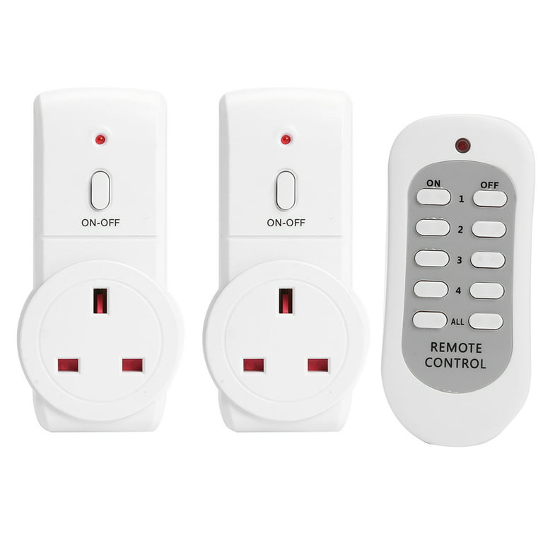 Wireless Smart Remote Control Socket Plug Power Outlet Light