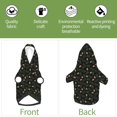 thumbnail image 6 of Cauagu Pine Cone Woodland Pattern Pattern Winter Pet Hoodie Sweatshirts- Dog Hoodie Sweater with Leash Hole - Cute Dog Hoodie - Pet Clothes Puppy Cat Custume -X-Small, 6 of 8