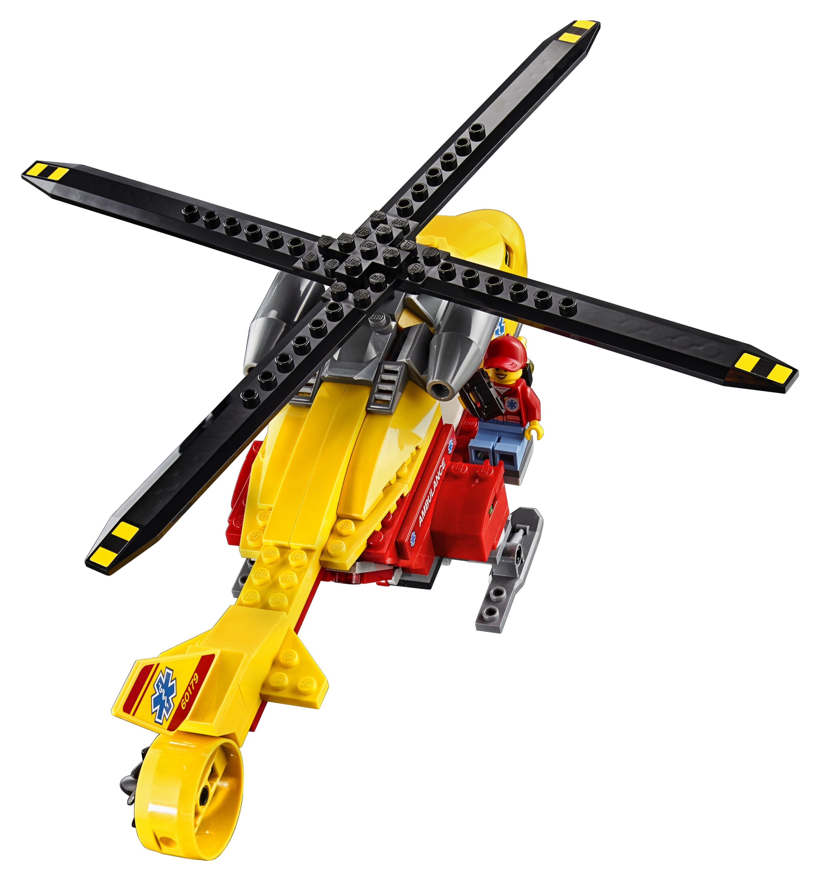 LEGO City Great Vehicles Ambulance Helicopter 60179 - image 2 of 5