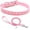 Pink+Leash, variant on Puppy Collar and Leash with Bling Diamond, Pretty Crystal Sparkly Rhinestone Glitter Jewel Girls Cat Collars for XXS Xs Small Medium Pet Female Dogs Boys Kitten