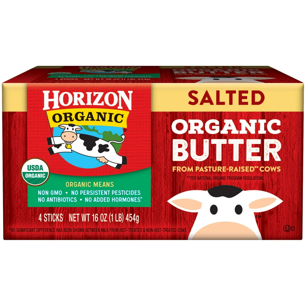 Horizon Organic Salted Butter Sticks, 16 Oz., 4 Count