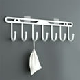 Kingfansion Clearance Hooks Behind The Door Hanging Rack Bathroom Entry