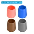 thumbnail image 3 of 4 Pcs Silicone Fishing Rod Butt Cushion, Large, Pink, Blue, Brown, Gray, 3 of 6