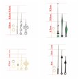 thumbnail image 4 of 1 Set Essential DIY Handicraft Movement Home Decor Hour/Minute/Second Quartz Clock Parts Movement Mechanism Bell Accessories Clock Movement 14, 4 of 8